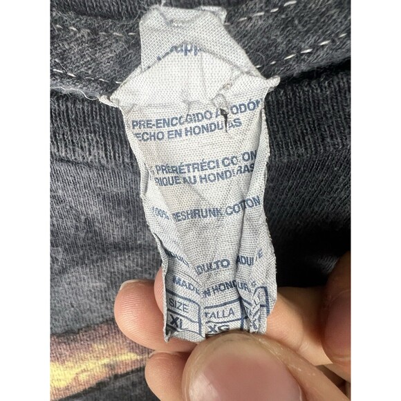 Vintage Y2K 2005 Grim Reaper Horse Skeleton Abrar Ajmal Art T-Shirt Size L - Picture 4 of 5